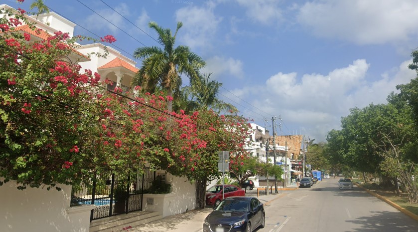 Avenida 38 con la avenida 10 de Playa del Carmen