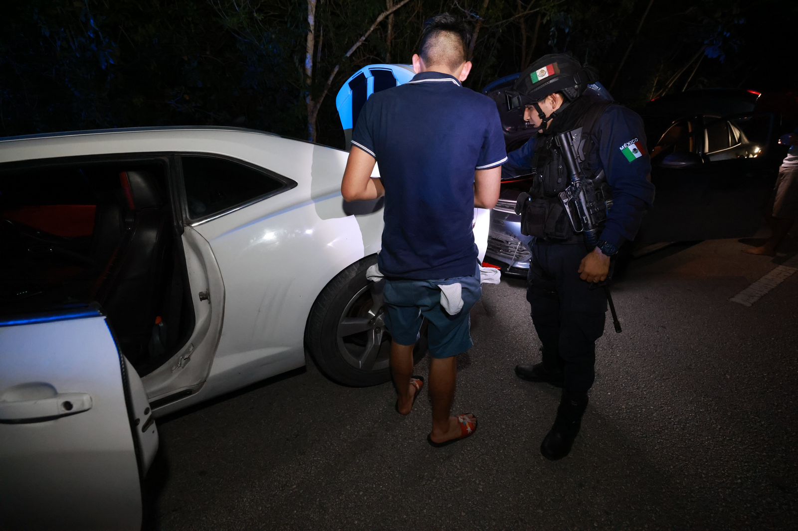 filtro policiaco Ciudad Mujeres
