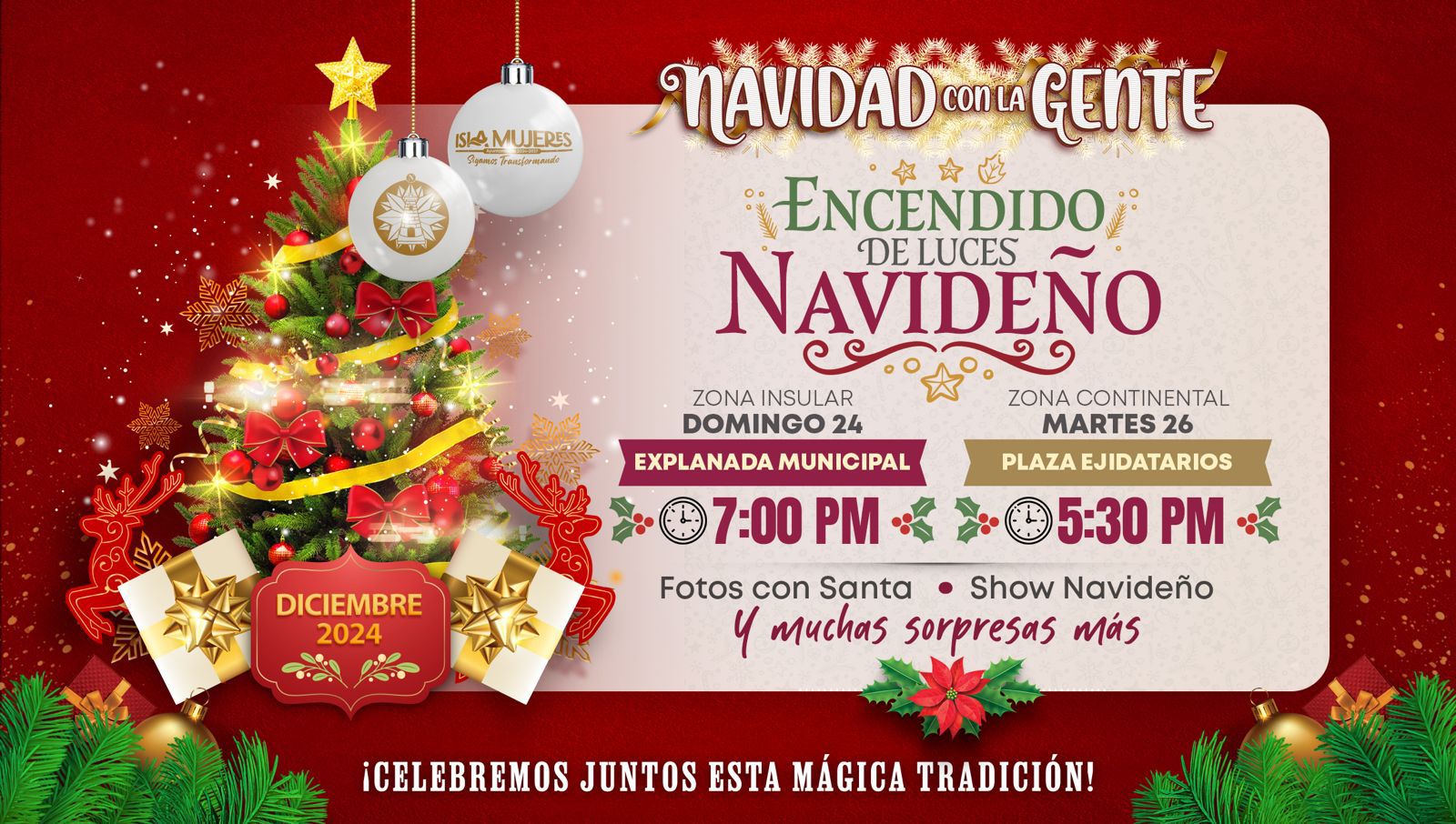 Navidad con la Gente en Isla Mujeres