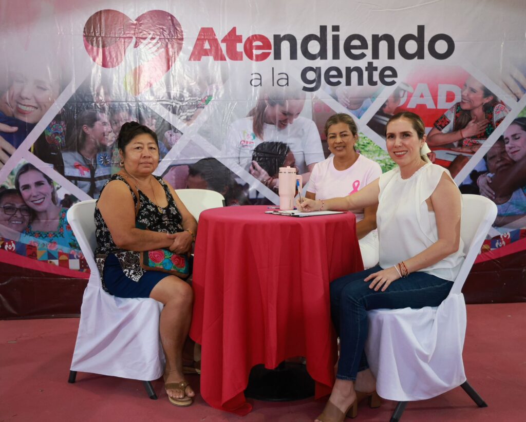 Atenea Gómez fortalece cercanía con las familias