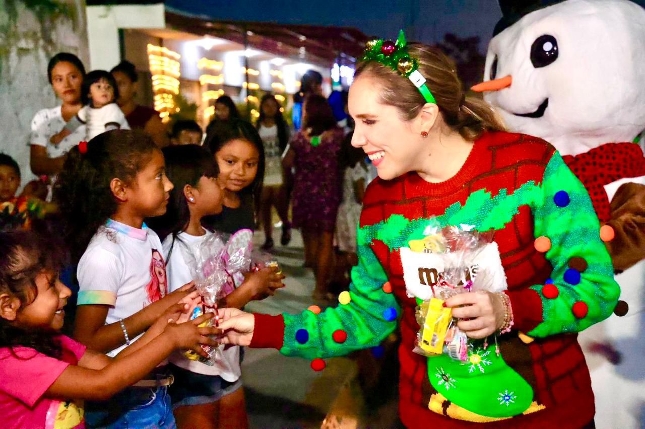 caravana navideña Isla Mujeres