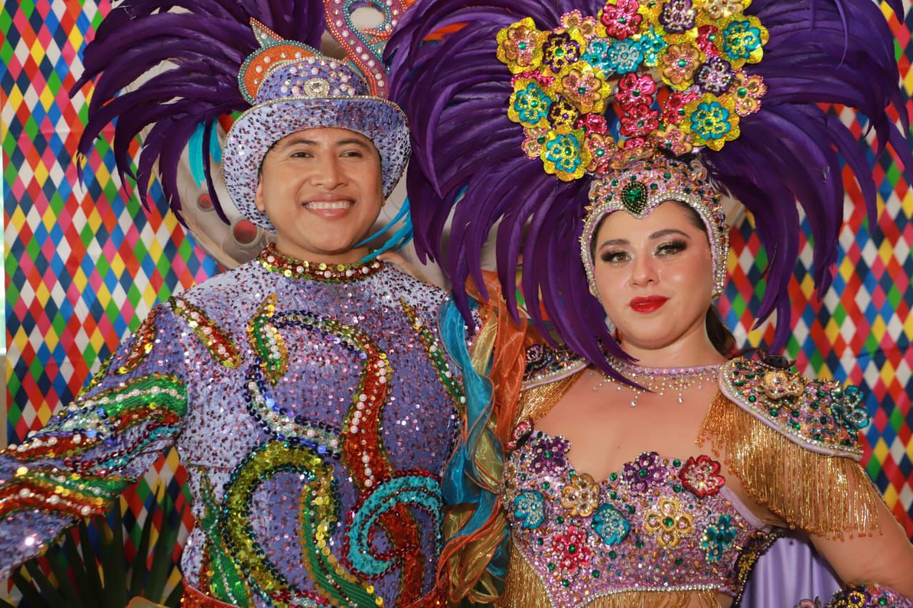 reyes del carnaval de Isla Mujeres